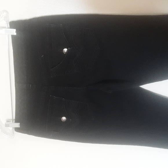 Nine West West End Bootcut Jeans Black Sz 28/6r - Picture 2 of 10